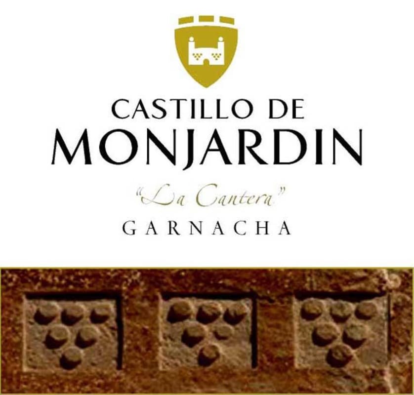 Bodegas Castillo de Monjardin La Cantera Garnacha 2013 Front Label