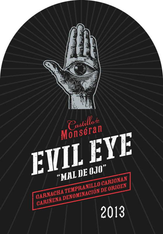 Castillo de Monseran Evil Eye Mal de Ojo 2013 Front Label