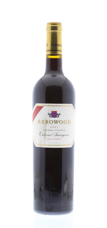 Arrowood Reserve Speciale Cabernet Sauvignon 2001 Front Bottle Shot