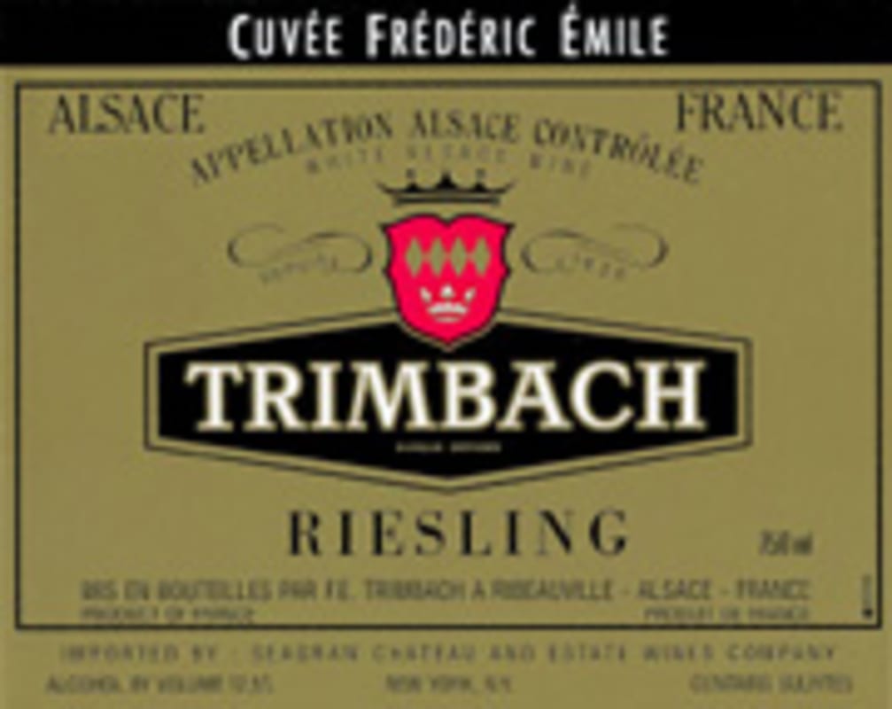 Maison Trimbach Cuvee Frederic Emile Riesling 2000 Front Label