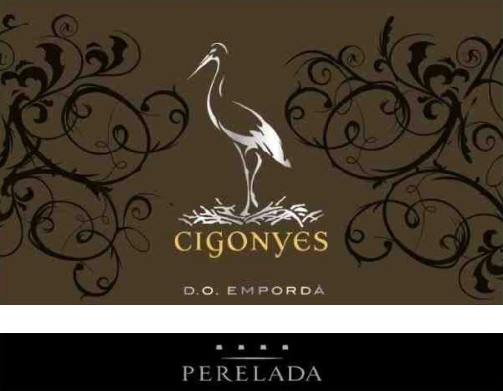 Castillo Perelada Cigonyes Blanco 2015 Front Label