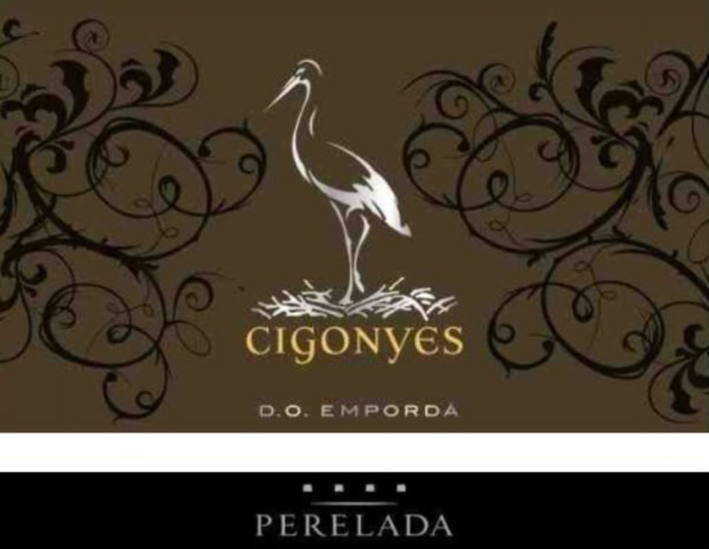 Castillo Perelada Cigonyes Blanco 2014 Front Label