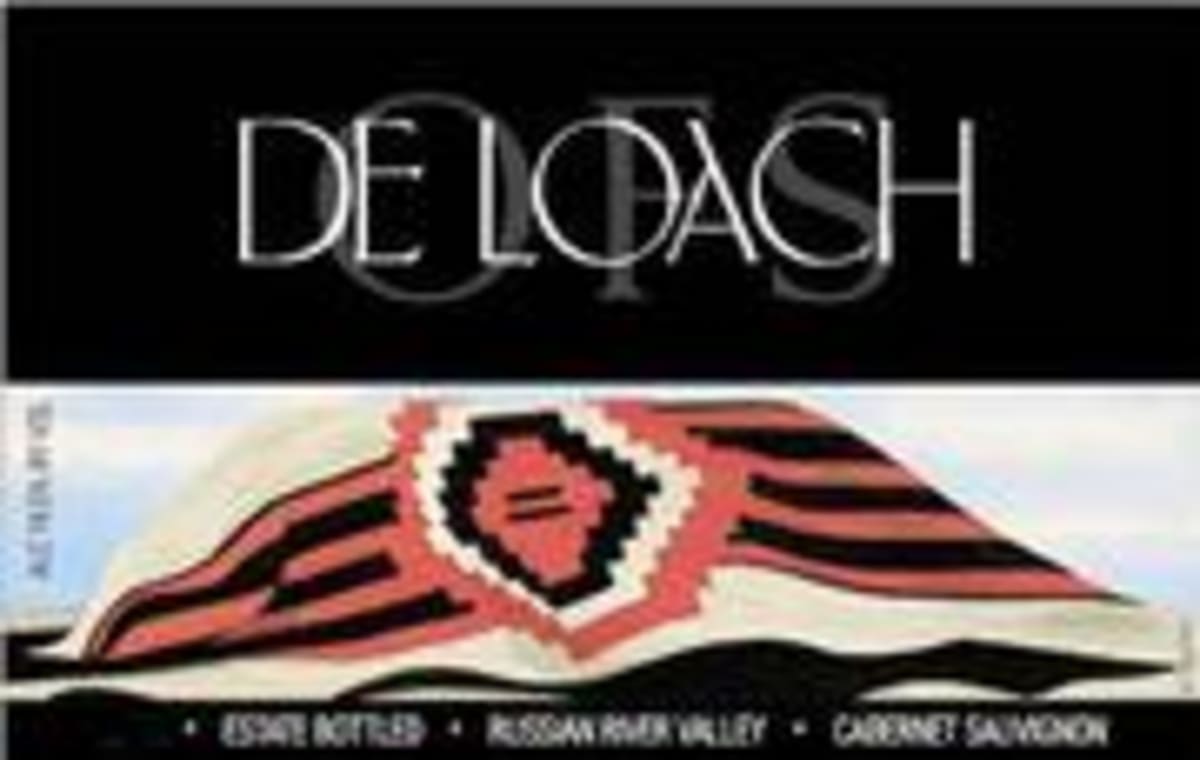 DeLoach O.F.S. Cabernet Sauvignon 1996 Front Label