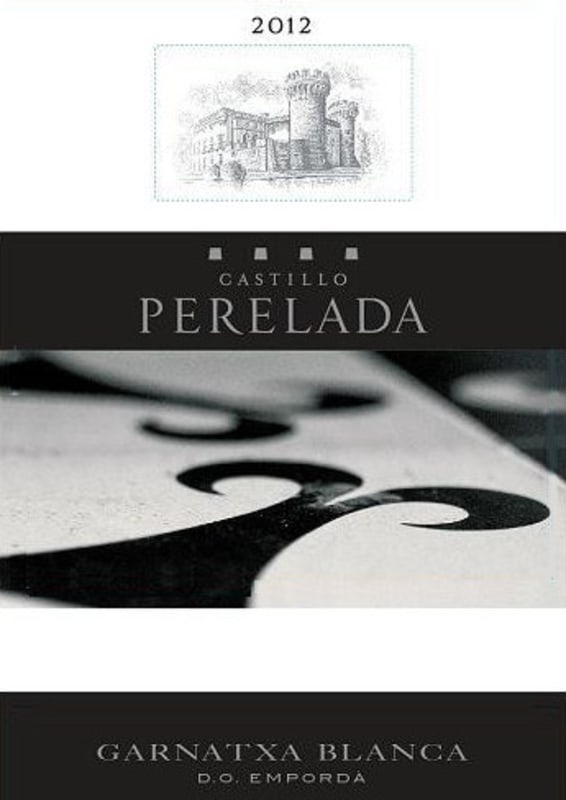 Castillo Perelada Garnatxa Blanca 2012 Front Label