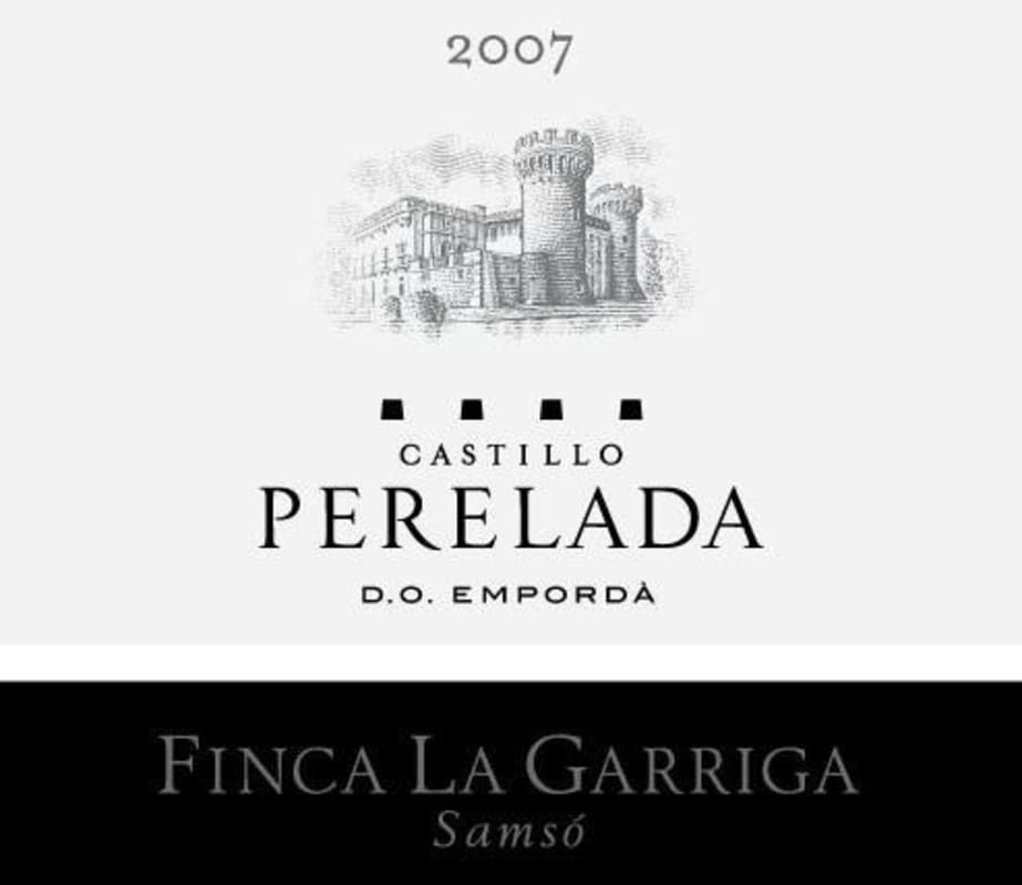 Castillo Perelada Finca La Garriga 2007 Front Label