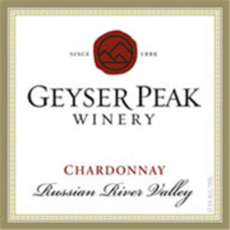 Geyser Peak Russian River Chardonnay 2004 Front Label