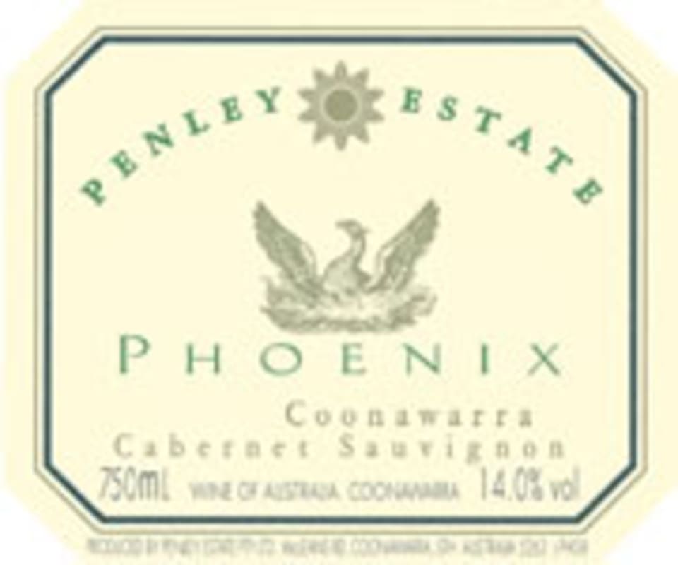Penley Phoenix Cabernet Sauvignon 2003 Front Label