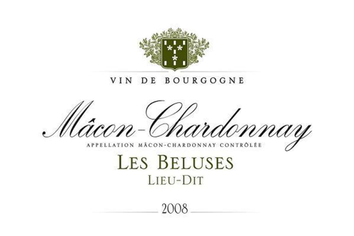 Cave de Lugny Macon Charonnday Les Beluses 2008 Front Label
