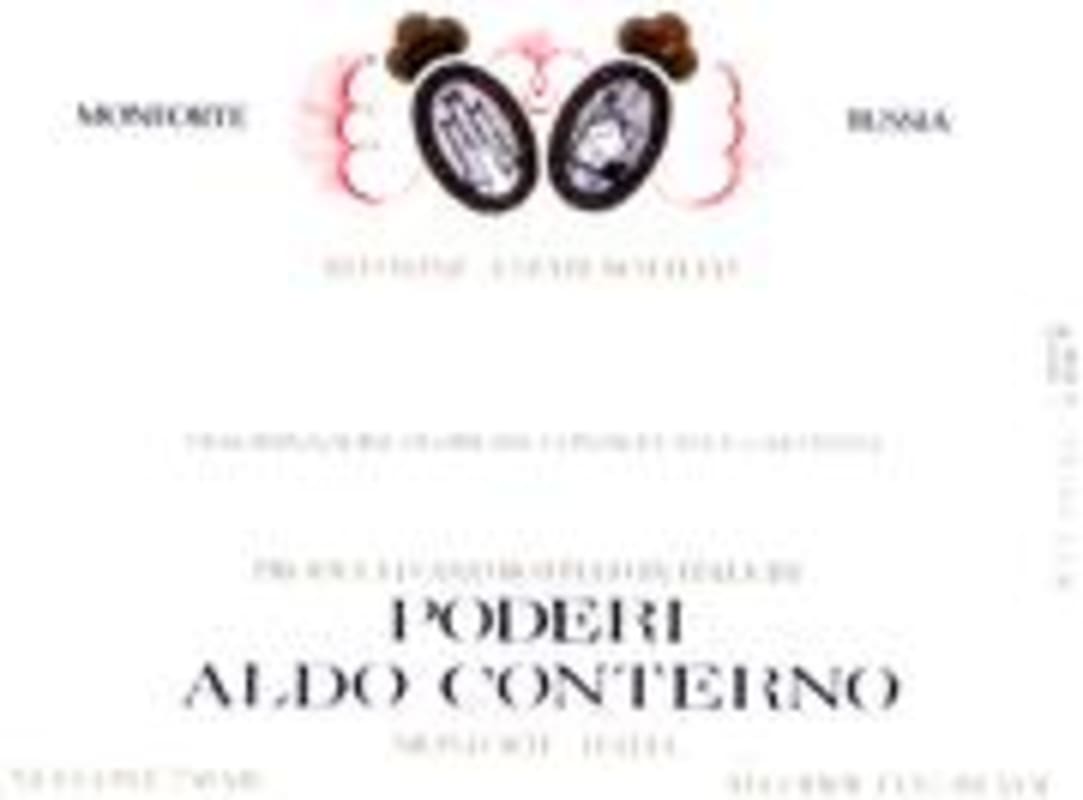 Aldo Conterno Conca Tre Pile Barbera d'Alba 1996 Front Label