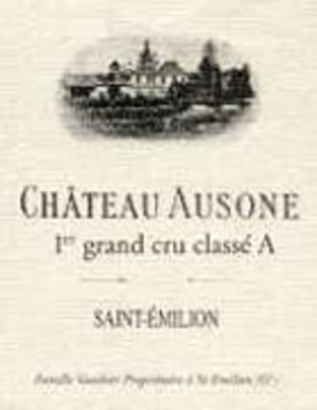 Chateau Ausone 2002 Front Label