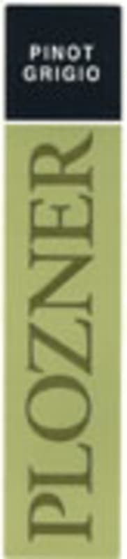 Plozner Pinot Grigio 2004 Front Label