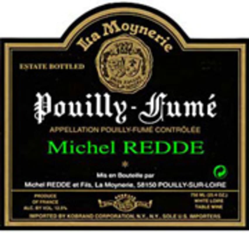 Michel Redde Pouilly Fume 2003 Front Label