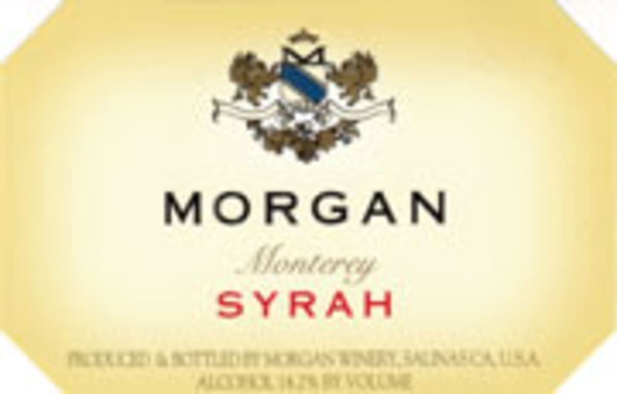 Morgan Syrah 2002 Front Label
