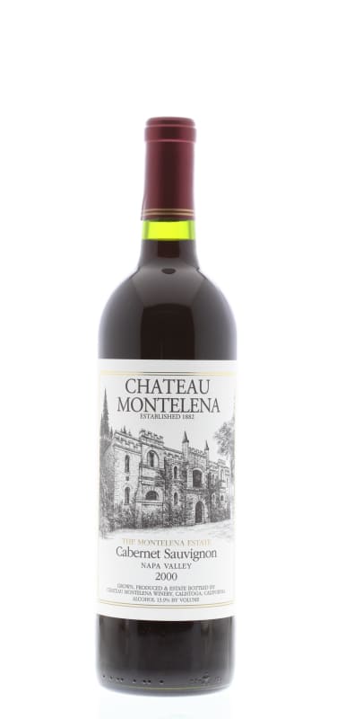 Chateau Montelena Estate Cabernet Sauvignon 2000 Front Bottle Shot
