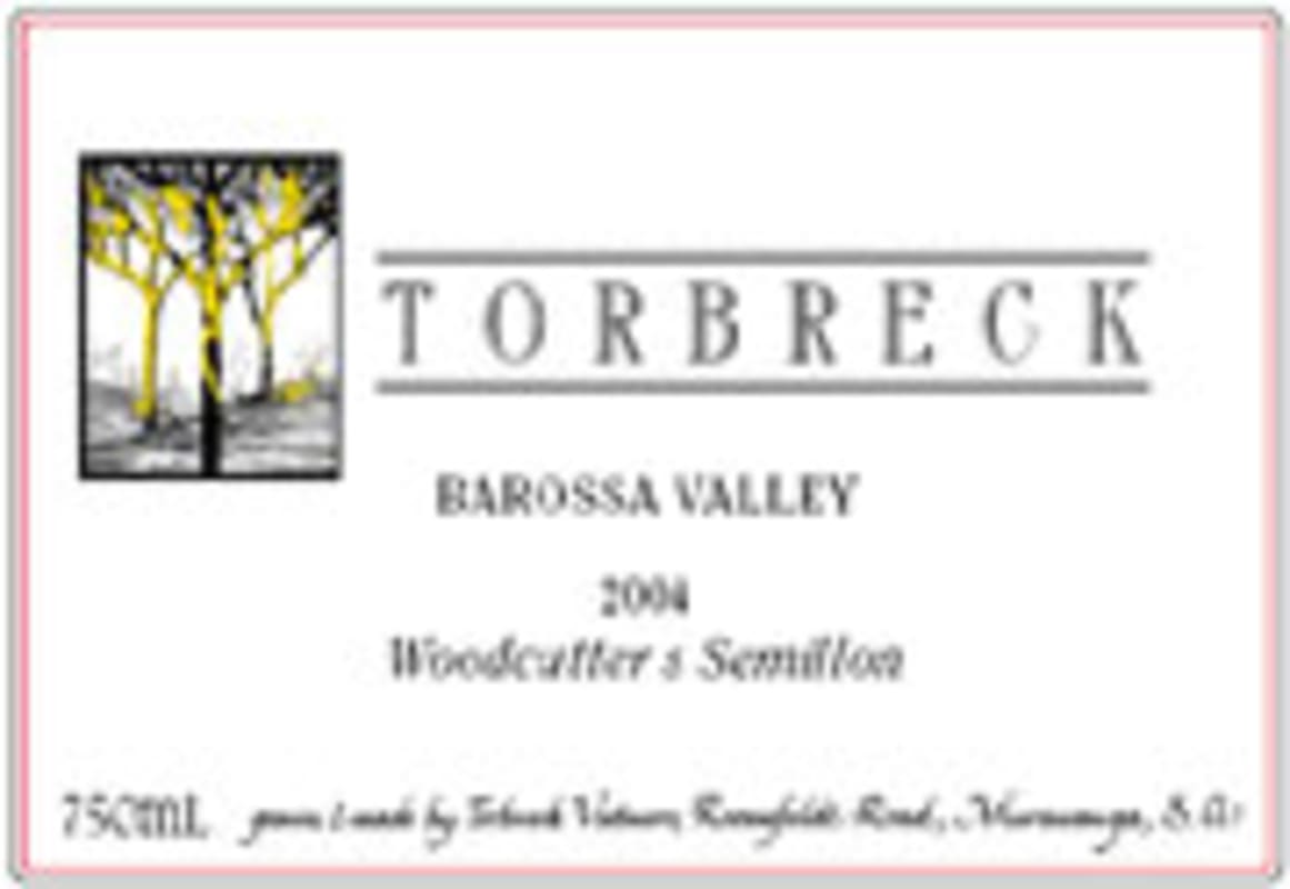 Torbreck Woodcutter's Semillon 2004 Front Label