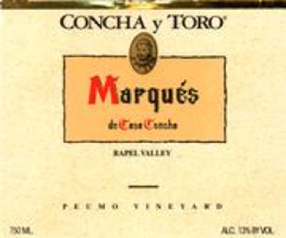 Concha y Toro Marques de Casa Concha Cabernet Sauvignon 1996 Front Label