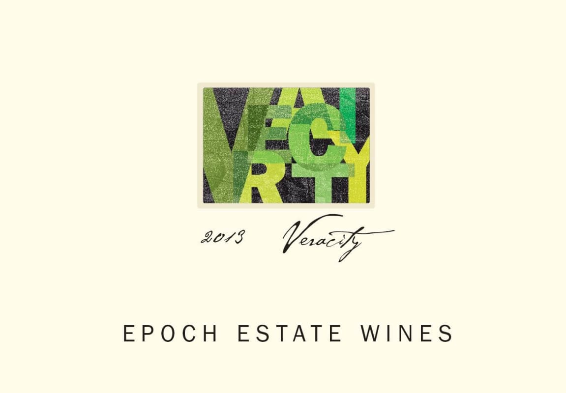 Epoch Veracity Red Blend 2013 Front Label