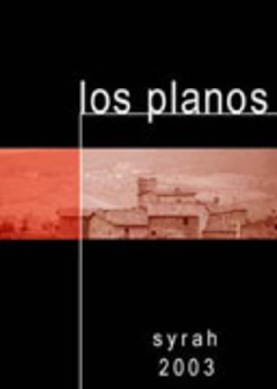 Los Planos Syrah 2003 Front Label