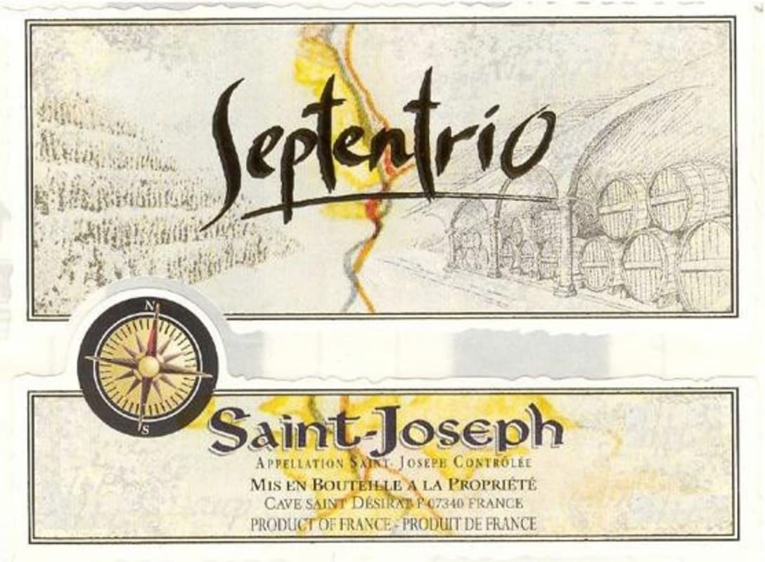 Saint Desirat Septentrio 2009 Front Label