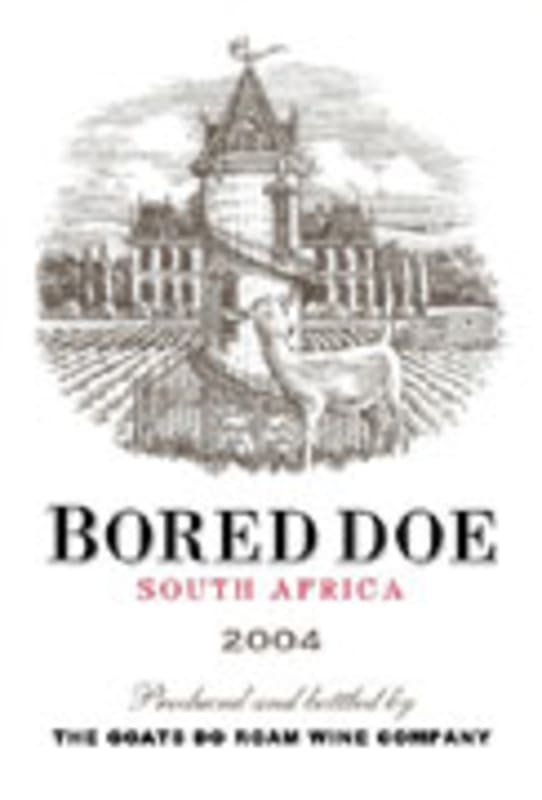Goats do Roam Bored Doe 2004 Front Label