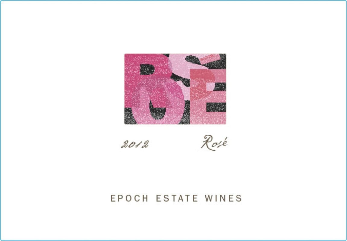 Epoch Rose 2012 Front Label