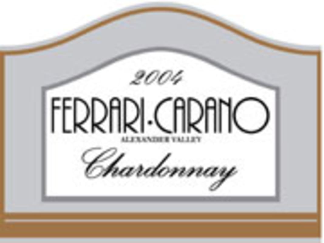 Ferrari-Carano Chardonnay 2004 Front Label