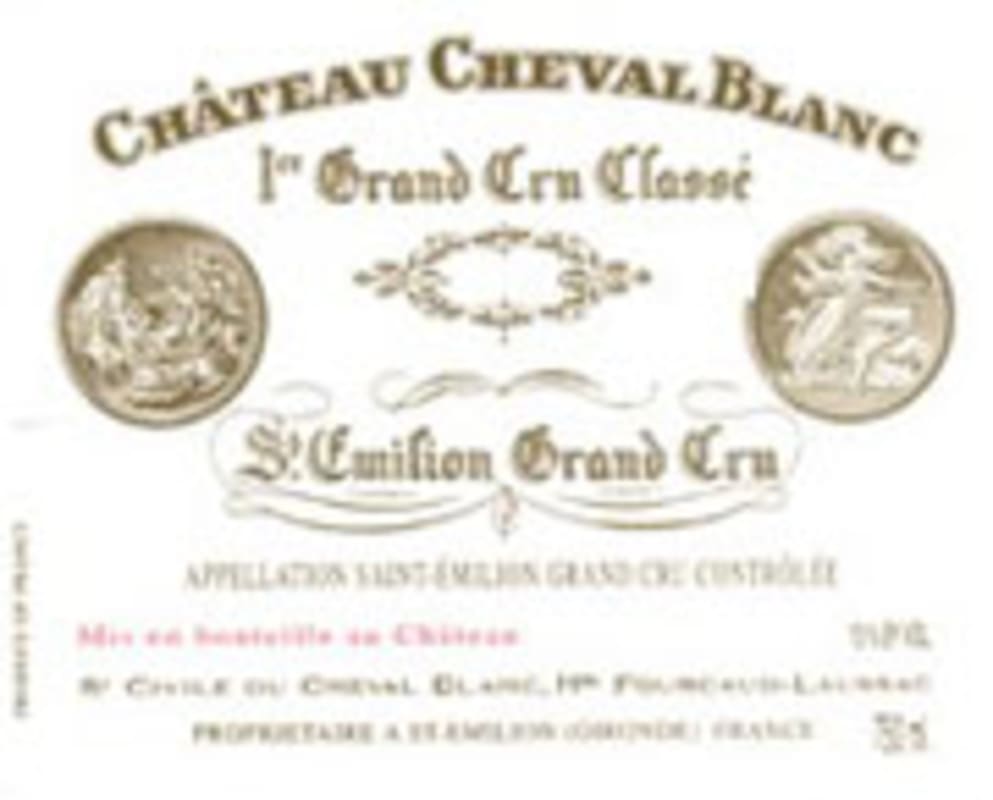 Chateau Cheval Blanc 2002 Front Label