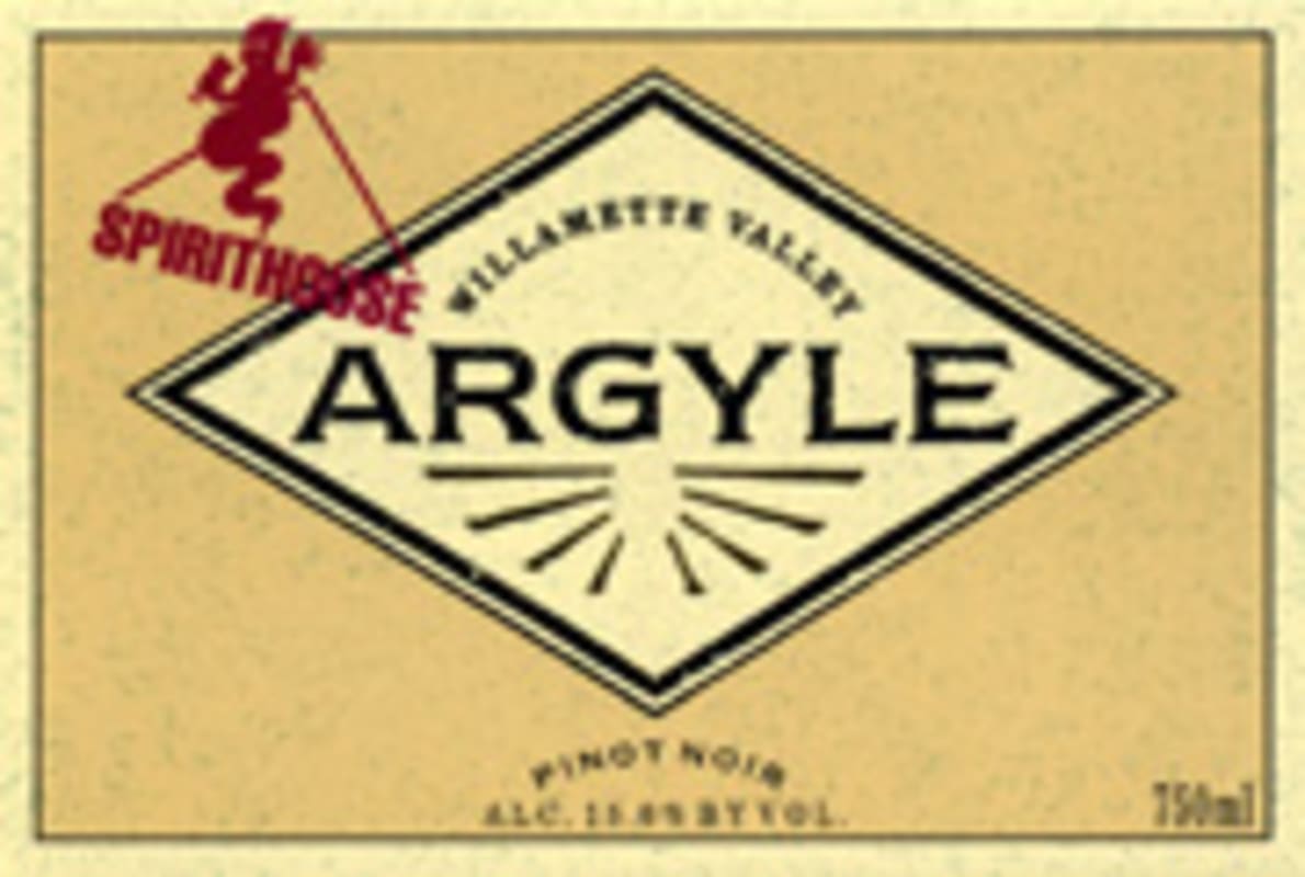 Argyle Spirithouse Pinot Noir 2004 Front Label