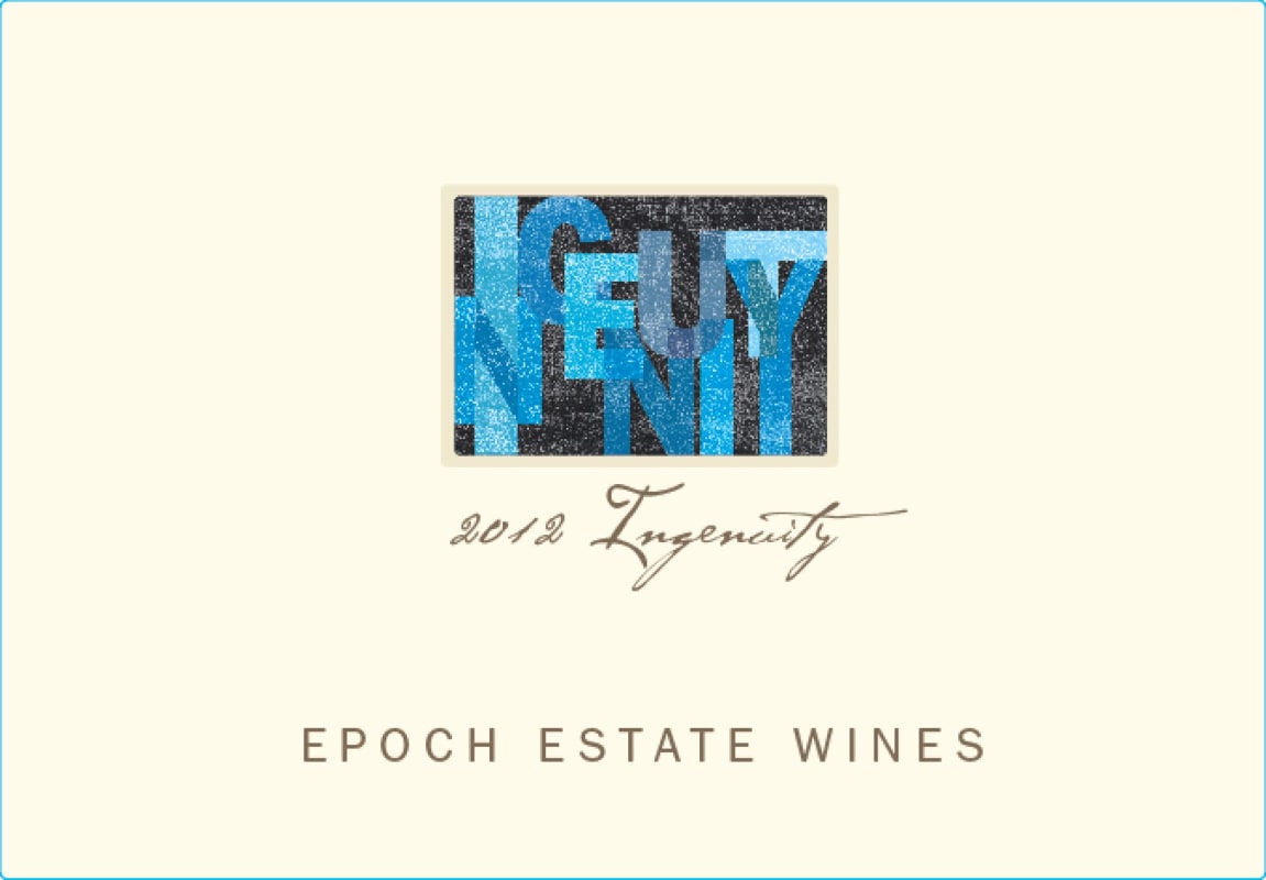 Epoch Ingenuity Red Blend 2012 Front Label