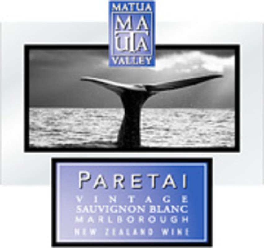 Matua Paretai Sauvignon Blanc 2005 Front Label