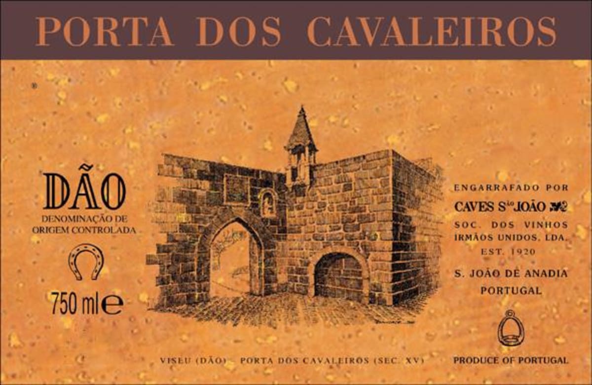 Caves Sao Joao Porta dos Cavaleiros Branco 1998 Front Label