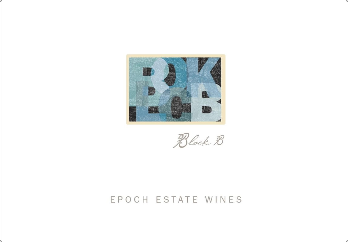 Epoch Block B Syrah 2009 Front Label