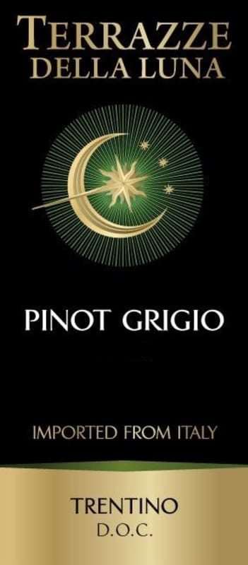 Cavit Trentino Terrazze della Luna Pinot Grigio 2011 Front Label