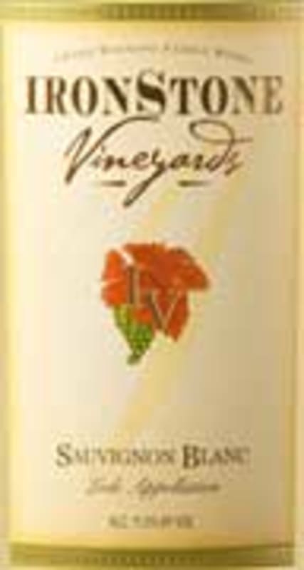 Ironstone Sauvignon Blanc 2004 Front Label