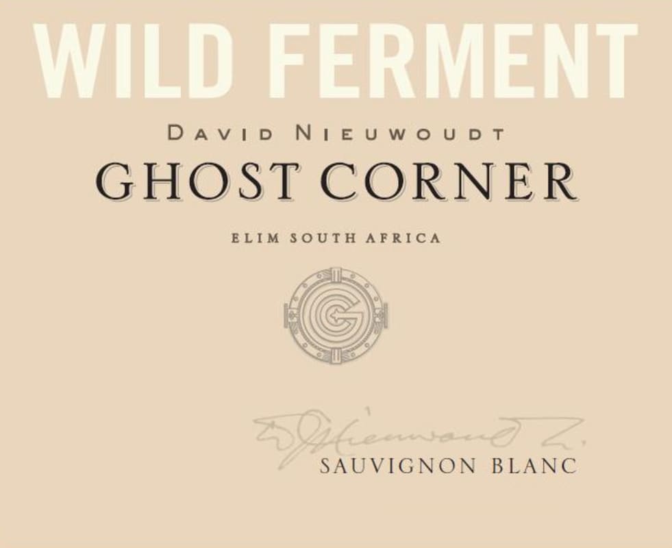 Cederberg Ghost Corner Wild Ferment Sauvignon Blanc 2015 Front Label