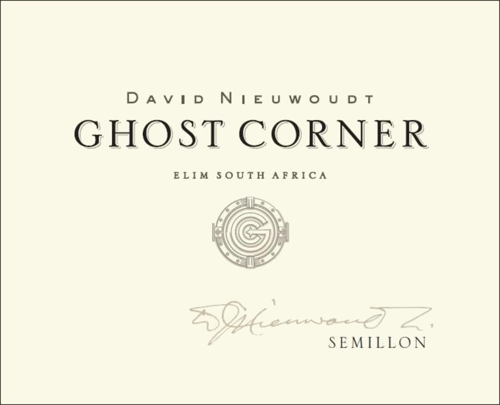 Cederberg Ghost Corner Semillon 2014 Front Label