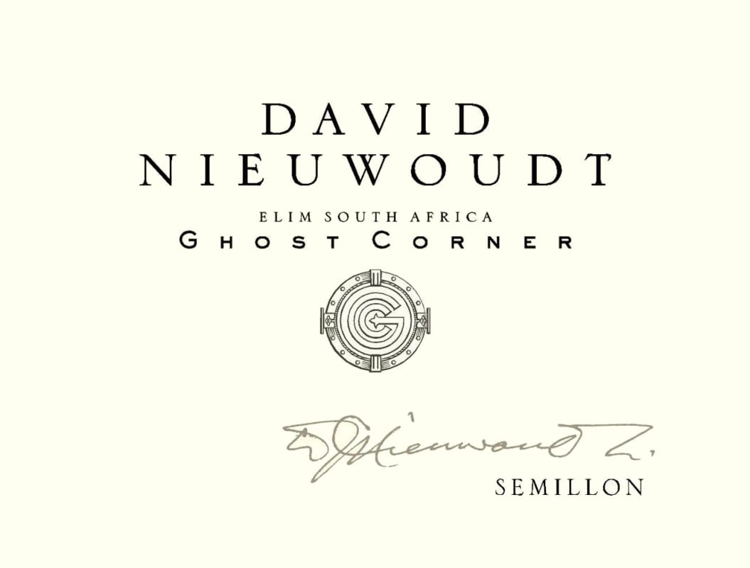 Cederberg Ghost Corner Semillon 2010 Front Label