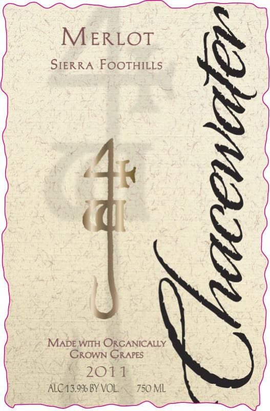 Chacewater Winery Merlot 2011 Front Label