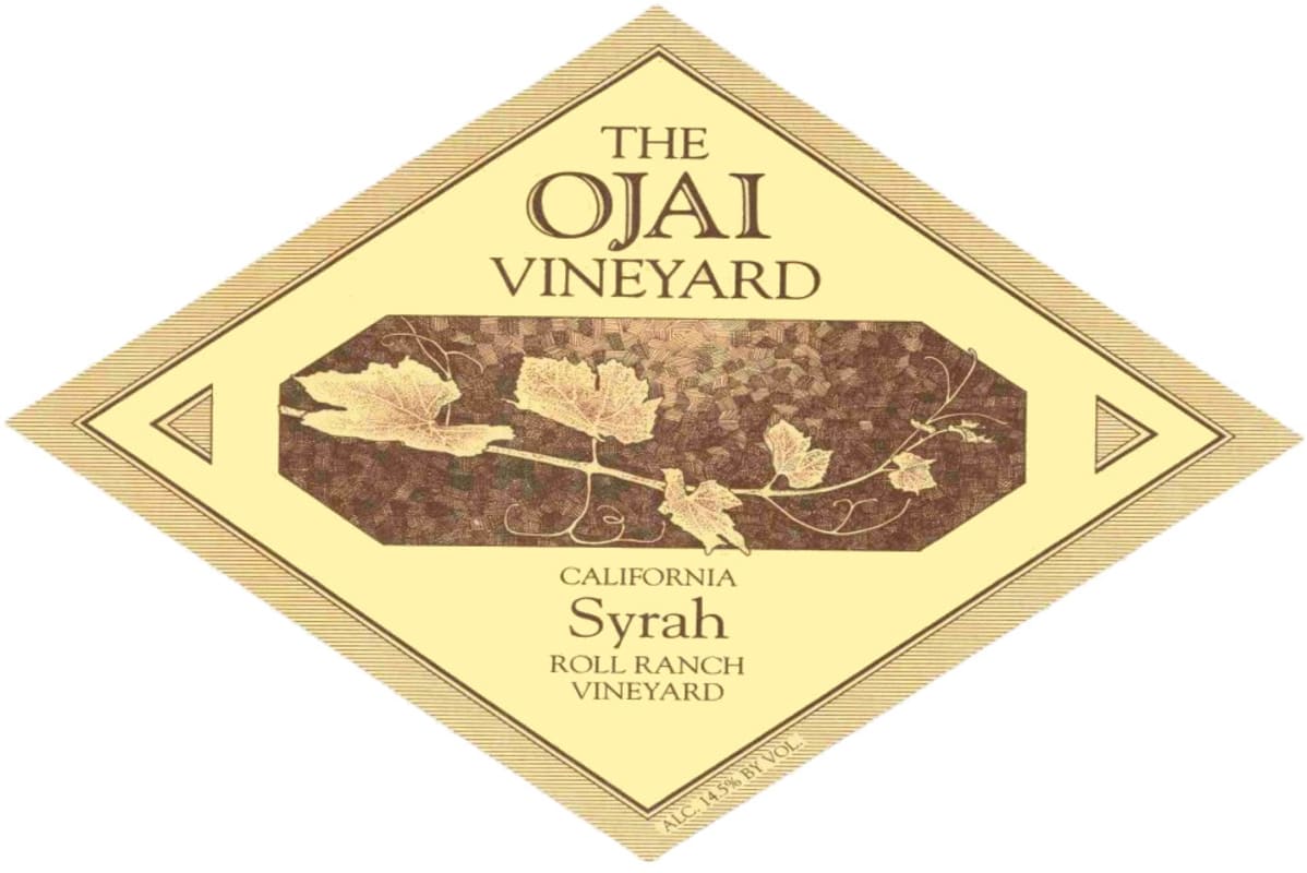 Ojai Roll Ranch Syrah 2005 Front Label