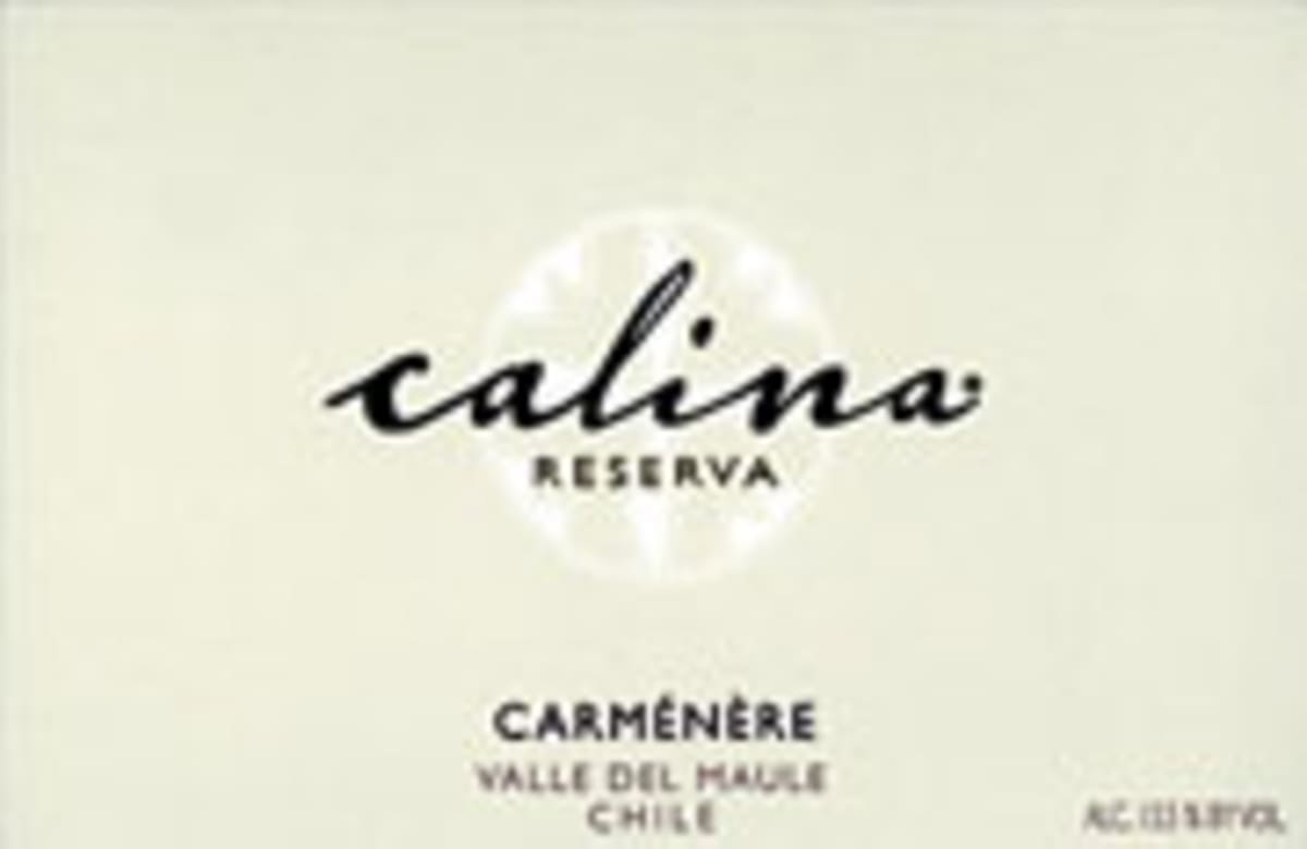 Calina Carmenere 2004 Front Label