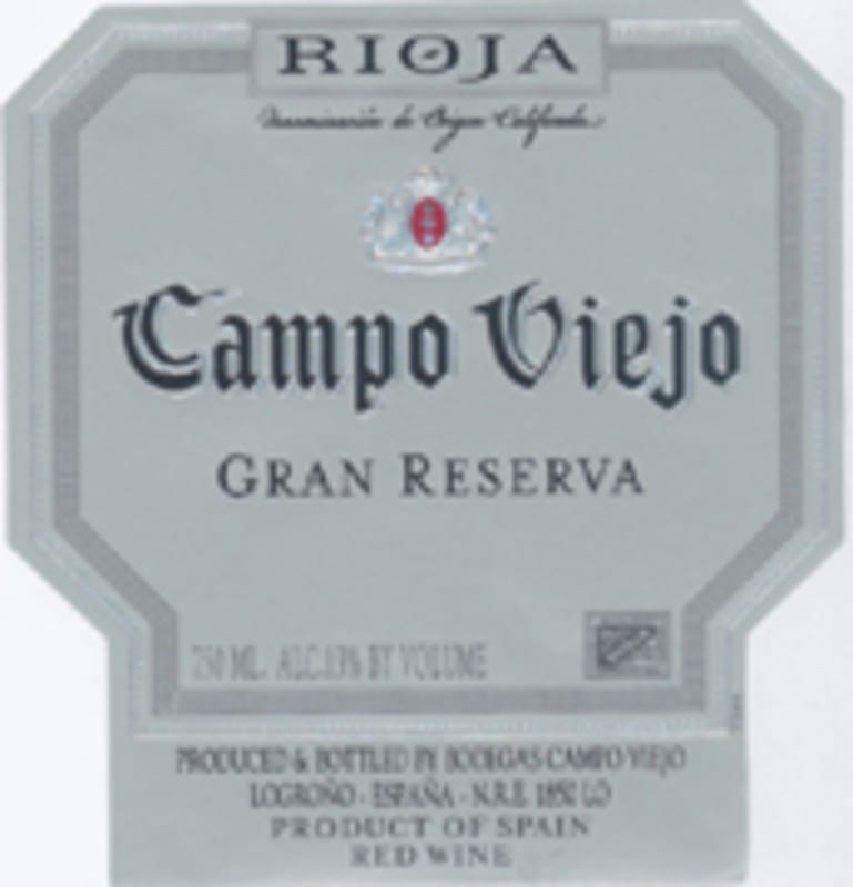 Campo Viejo Gran Reserva 1999 Front Label
