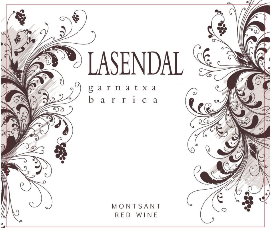 Celler de Capcanes Lasendal Garnatxa Barrica 2013 Front Label