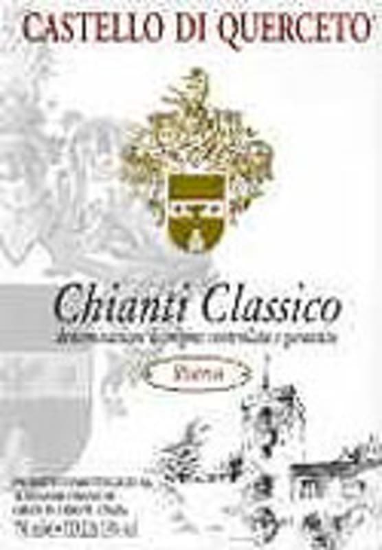 Castello di Querceto Chianti Classico Riserva 2001 Front Label