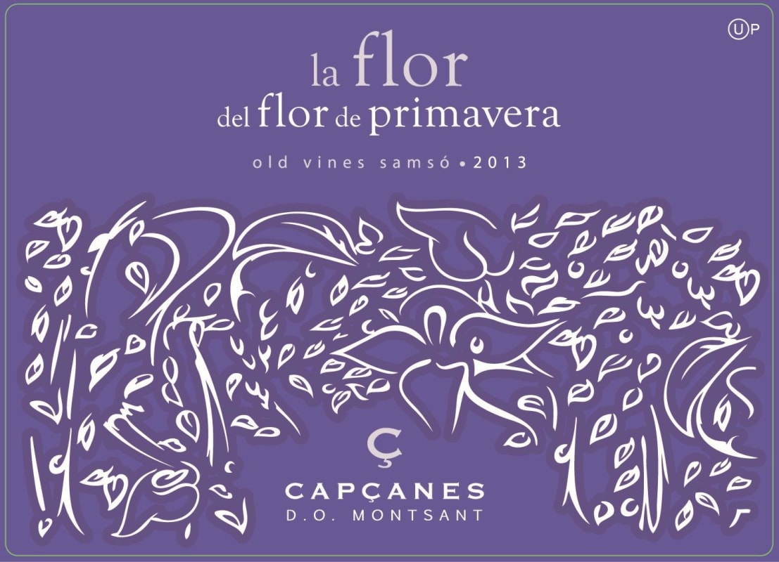 Celler de Capcanes La Flor del Flor Old Vines Samso 2013 Front Label
