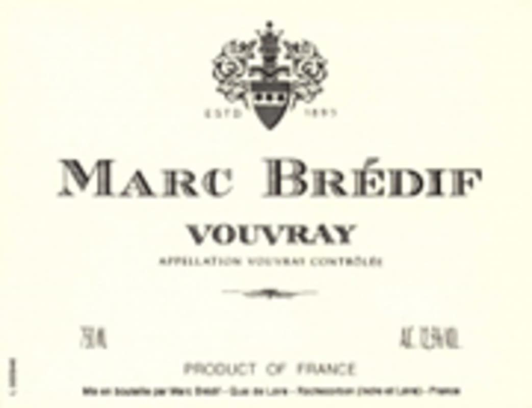 Marc Bredif Vouvray 2003 Front Label