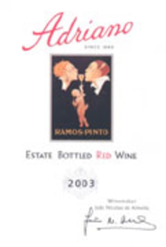 Ramos Pinto Adriano 2003 Front Label