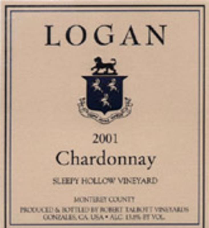 Talbott Logan Chardonnay 2004 Front Label