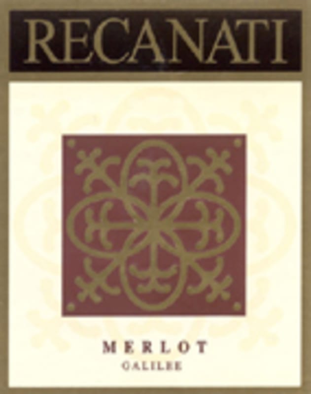Recanati Upper Galilee Merlot (OU Kosher) 2004 Front Label