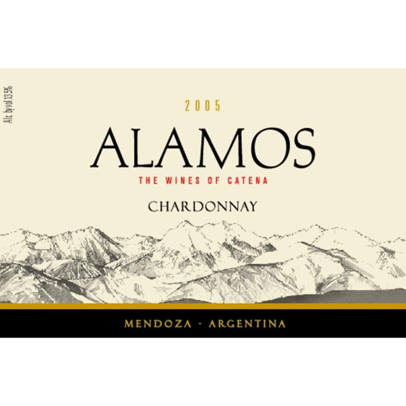 Alamos Chardonnay 2005 Front Label