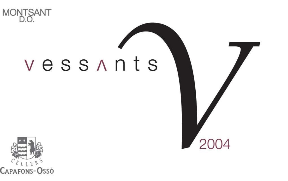Capafons-Osso Vessants 2004 Front Label